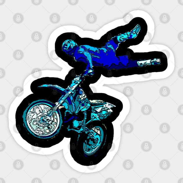 motocross Sticker by rickylabellevie